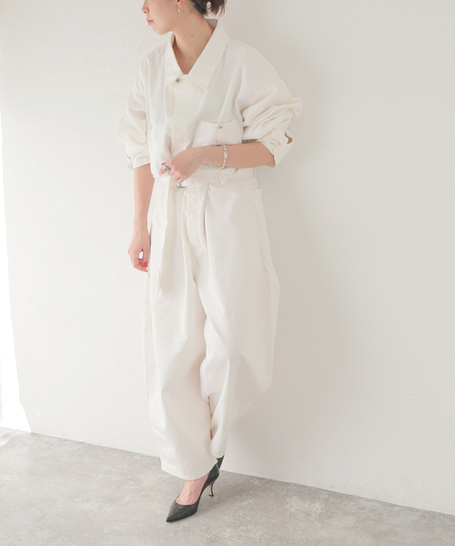 【完売商品】cityshop 別注 Lee ジャンプスーツ セール】【Lee/リー】別注 OVERSIZED ジャンプスーツ（つなぎ