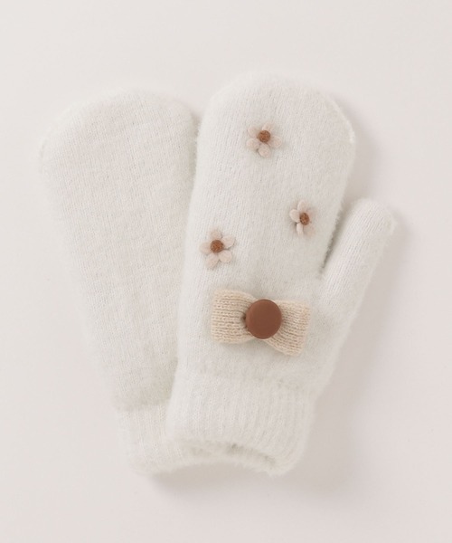 ニットグローブ/Cheerful Knitting Gloves【LA POMME petit/ラポミ・プチ】（手袋）｜LA POMME petit（ラポミ・プチ）
