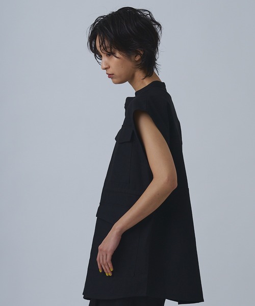 Abor（アボア）の「【Abor】リネンライクフィッシングベスト（ベスト・レディース・ブラック/ホワイト/チャコールグレー・FREE）」の19枚目の写真