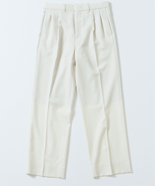 benine9 スラックス benine 9 / ウールツイル2タックスラックス