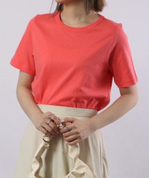 PAGE ONE コットンコーマ糸半袖Tシャツ
