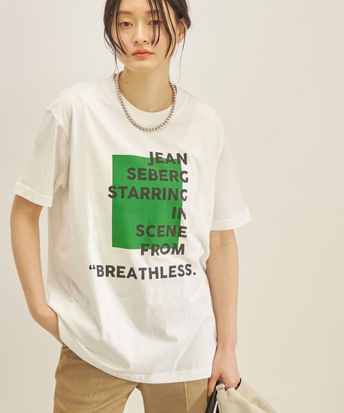 SHIPS(シップス)の「GOOD ROCK SPEED:MOVIE プリント フォト Tシャツ(Tシャツ/カットソー・レディース・ホワイト・ONE SIZE)」の1枚目の写真