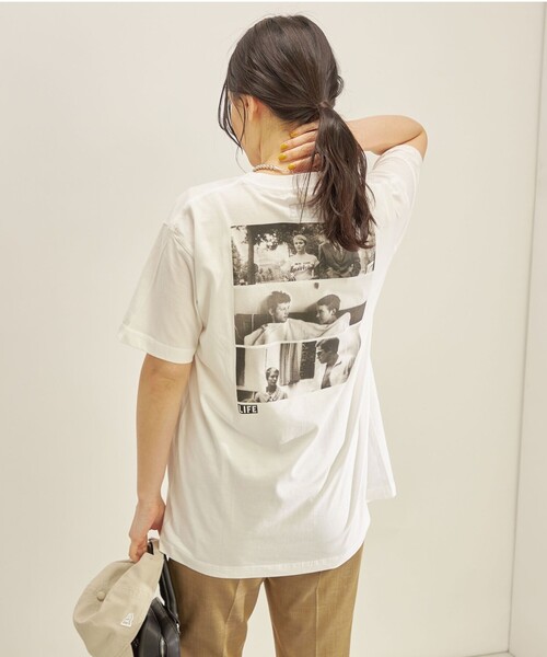 SHIPS(シップス)の「GOOD ROCK SPEED:MOVIE プリント フォト Tシャツ(Tシャツ/カットソー・レディース・ホワイト・ONE SIZE)」の14枚目の写真