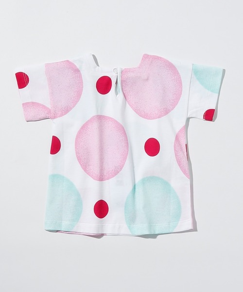 MARNI(マルニ)の「MARNI(マルニ)Baby ドットプリント半袖Tシャツカットソー(Tシャツ/カットソー・キッズ・ホワイト・12MONTH/9M/3MONTH/18MONTH/6MONTH)」の7枚目の写真