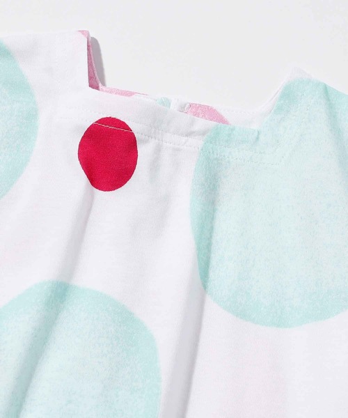 MARNI(マルニ)の「MARNI(マルニ)Baby ドットプリント半袖Tシャツカットソー(Tシャツ/カットソー・キッズ・ホワイト・12MONTH/9M/3MONTH/18MONTH/6MONTH)」の6枚目の写真