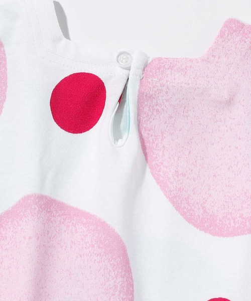 MARNI(マルニ)の「MARNI(マルニ)Baby ドットプリント半袖Tシャツカットソー(Tシャツ/カットソー・キッズ・ホワイト・12MONTH/9M/3MONTH/18MONTH/6MONTH)」の4枚目の写真