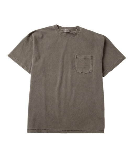 GLAZOS（グラソス）の「製品染め・無地半袖ポケットロゴプリントTシャツ（Tシャツ/カットソー・キッズ・グリーン/チャコールグレー/ライトブルー/イエロー・140cm/170cm/150cm/160cm）」の17枚目の写真