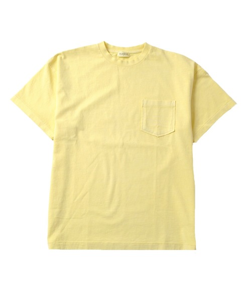 GLAZOS（グラソス）の「製品染め・無地半袖ポケットロゴプリントTシャツ（Tシャツ/カットソー・キッズ・グリーン/チャコールグレー/ライトブルー/イエロー・140cm/170cm/150cm/160cm）」の21枚目の写真