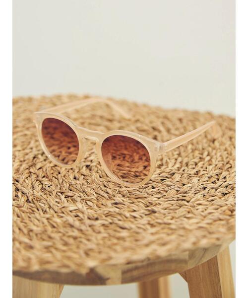 AMERICAN HOLIC（アメリカンホリック）の「ボストンサングラス（サングラス・レディース・ベージュ/グレイッシュベージュ・FREE）」の2枚目の写真