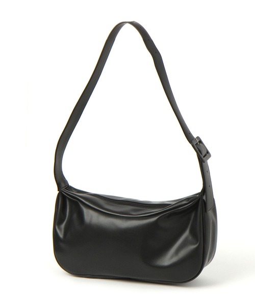 LEPSIM（レプシィム）の「フェイクレザー横長ショルダーBAG　704832（ショルダーバッグ・レディース・ダークブラウン/アイボリー/ブラック・ONE SIZE）」の9枚目の写真