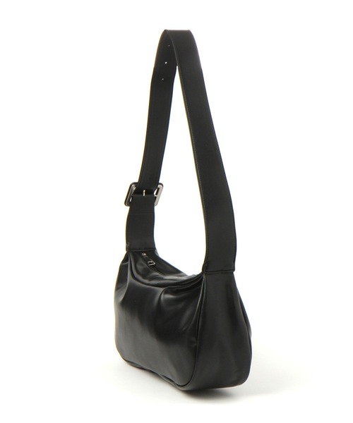 LEPSIM（レプシィム）の「フェイクレザー横長ショルダーBAG　704832（ショルダーバッグ・レディース・ダークブラウン/アイボリー/ブラック・ONE SIZE）」の10枚目の写真