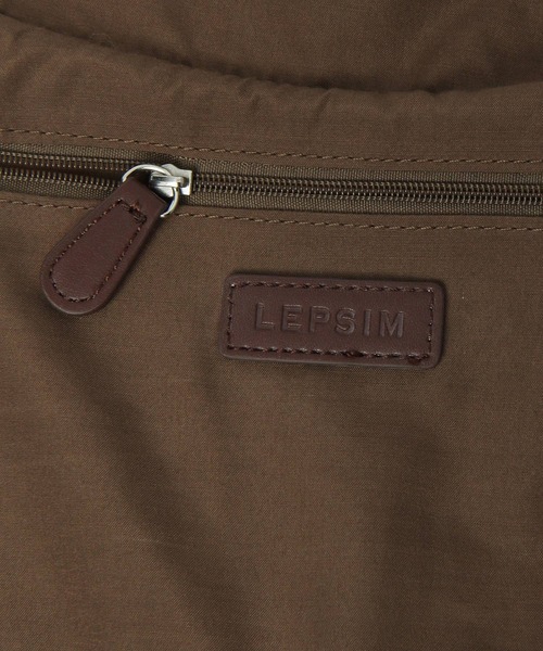 LEPSIM（レプシィム）の「フェイクレザー横長ショルダーBAG　704832（ショルダーバッグ・レディース・ダークブラウン/アイボリー/ブラック・ONE SIZE）」の18枚目の写真