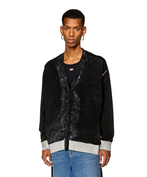DIESEL カーディガン ニット ルーズフィット ¥79,200 DIESEL（ディーゼル）の「レディース ニット カーディガン ルーズ