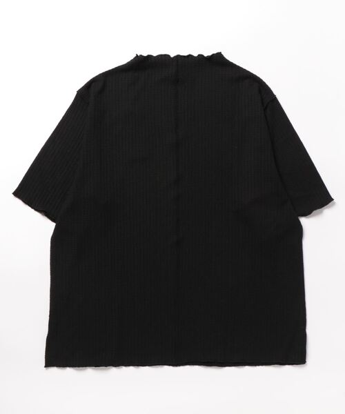 Viola e Viola(ヴィオラエヴィオラ)の「ふくれジャカードシアープルオーバー(Tシャツ/カットソー・レディース・ホワイト/ブラック/ブラウン・L/M/LL/3L)」の15枚目の写真