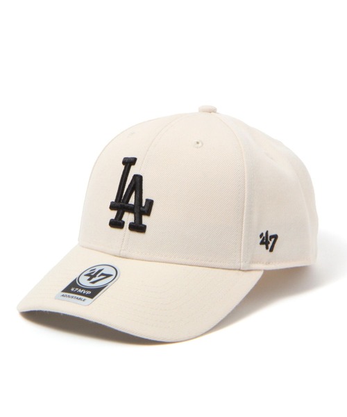 '47(フォーティーセブン)の「【47(フォーティセブン)】別注MVP ベースボールキャップ(キャップ・メンズ・ナチュラル/ブラック/グリーン・FREE)」の8枚目の写真