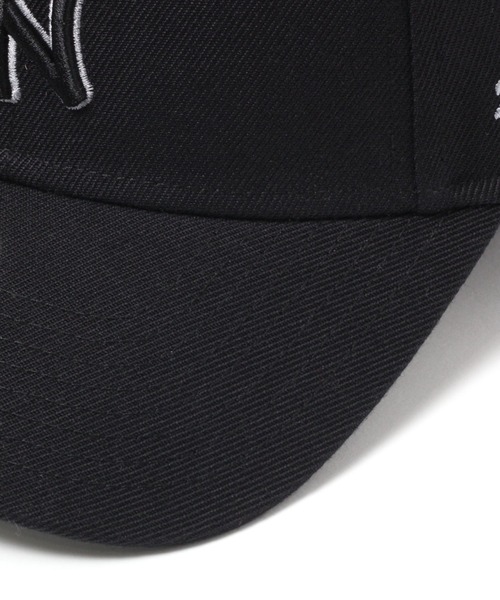 '47(フォーティーセブン)の「【47(フォーティセブン)】別注MVP ベースボールキャップ(キャップ・メンズ・ナチュラル/ブラック/グリーン・FREE)」の4枚目の写真