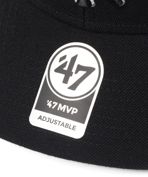 '47(フォーティーセブン)の「【47(フォーティセブン)】別注MVP ベースボールキャップ(キャップ・メンズ・ナチュラル/ブラック/グリーン・FREE)」の20枚目の写真