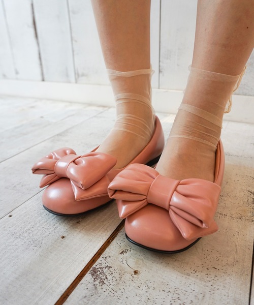 【美品】Ibiza JEFFRFY CAMBELL リボン　黒　フラットシューズ キラキラ ビッグリボンデザインパンプス Jeffrey Campbell