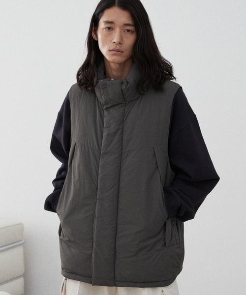 WYM LIDNM（ウィム バイ リドム）の「HEAT FIBER DOWN MILITARY VEST ...