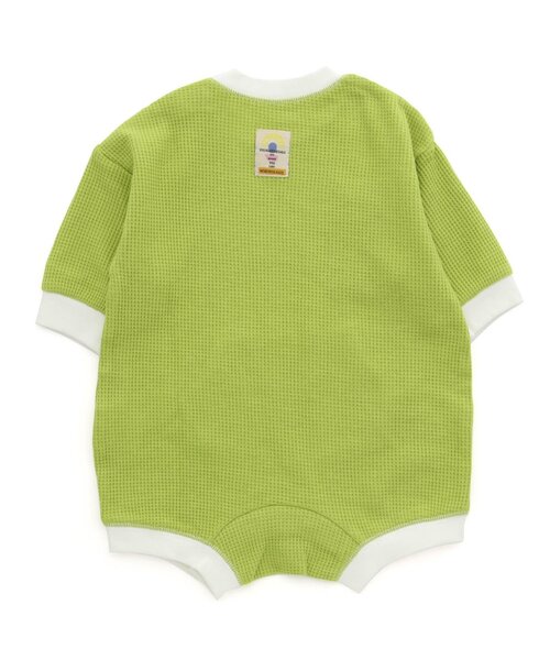 BREEZE（ブリーズ）の「ワッフルボディーオール（ロンパース・キッズ・ライム/ブラック/アイボリー/ブルー・70/80/60）」の15枚目の写真