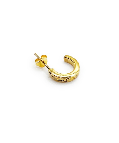 THEATER シアター カレイキニデザインフープピアス”GOLD”（ピアス（両耳用））｜THEATER（シアター）