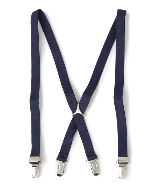 SHIPS（シップス）の「SUSPENDER FACTORY:無地 サスペンダー（サスペンダー・キッズ・ネイビー/カーキ・ONE SIZE）」の2枚目の写真