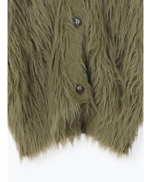 Te chichi(テチチ)の「【Atelier Militaire】フェザーカーディガン(カーディガン/ボレロ・レディース・カーキ・F)」の21枚目の写真