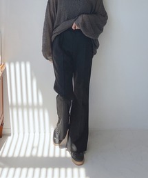 ☆シームストレッチフレアパンツ