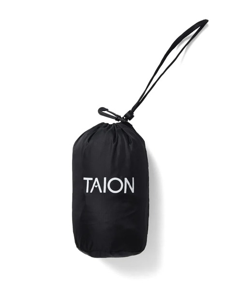 【新品未使用】TAION 黒 ダウンジャケット　ベンチコート　スポーツ TAION ダウンジャケット ダウン 「UNISEX」TAION/タイオン