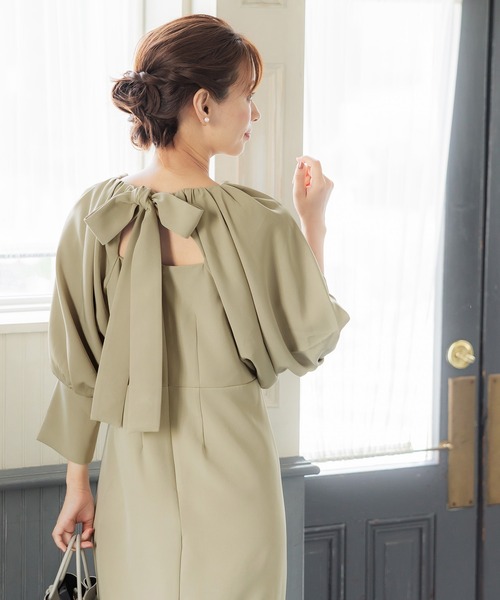 coca（coca）（コカ）の「バックリボンオケージョンドレス