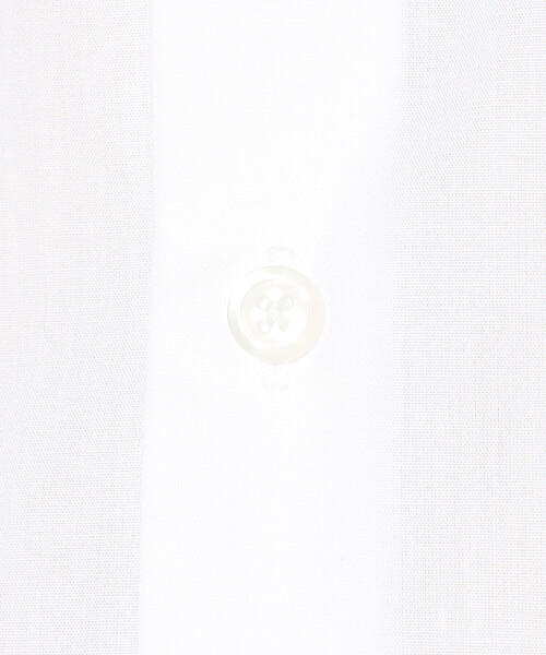 COMME CA ISM（コムサイズム）の「イージーケア ポリエステル綿 ブロード ドレスシャツ（ビジネスシャツ・メンズ・ホワイト・MEDIUM/SMALL/LARGE/X-LARGE）」の2枚目の写真
