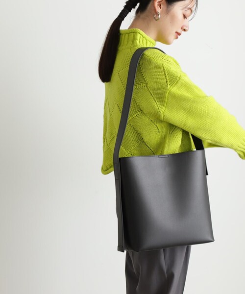 N.（N. Natural Beauty Basic）（エヌエヌナチュラルビューティーベーシック）の「ワンハンドルトートバッグ（ビジネスバッグ・レディース・ホワイト/ブラック・ﾌﾘ-）」の5枚目の写真