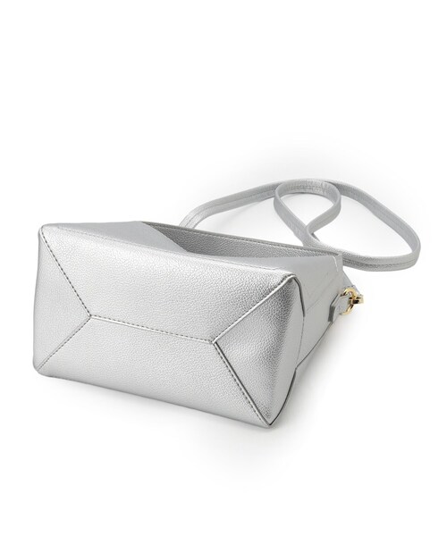 OPAQUE.CLIP(オペークドットクリップ)の「◆【2WAY/軽量】ワンハンドルミニバッグ(ショルダーバッグ・レディース・ライトグリーン/ブラック/ベージュ/シルバー・00)」の19枚目の写真