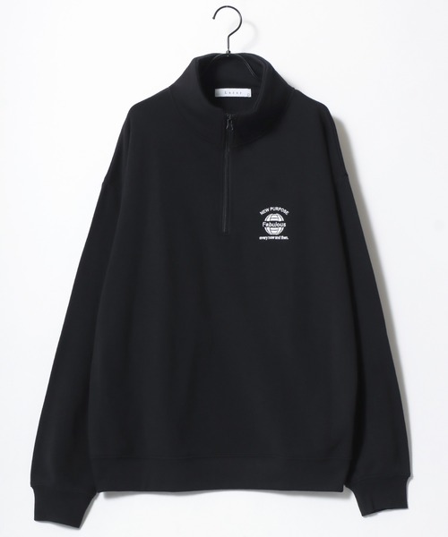 GLOBE パターン長袖トレーナー GLOBE パターン長袖トレーナー