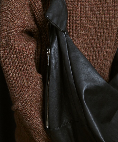 バッグ Maison Special banana bag leather Leather Shoulder “BANANA” Bag