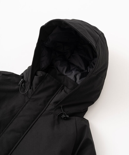 DANTON（ダントン）の「【DANTON / ダントン】 DOWN ARMY HOODED JACKET DT-A0030 LAS（ダウンジャケット/コート・メンズ・ブラック/ベージュ系その他/ネイビー・SMALL/MEDIUM/LARGE）」の4枚目の写真