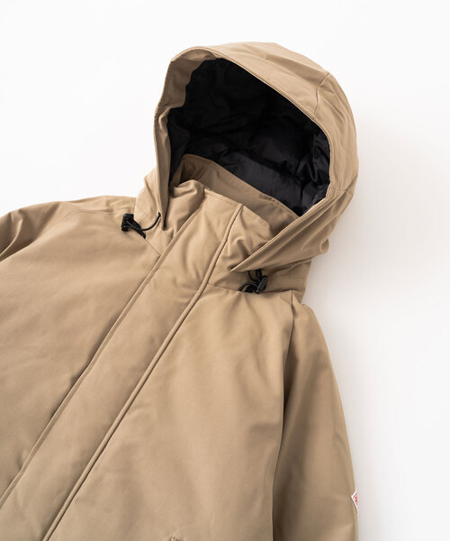DANTON（ダントン）の「【DANTON / ダントン】 DOWN ARMY HOODED JACKET DT-A0030 LAS（ダウンジャケット/コート・メンズ・ブラック/ベージュ系その他/ネイビー・SMALL/MEDIUM/LARGE）」の9枚目の写真