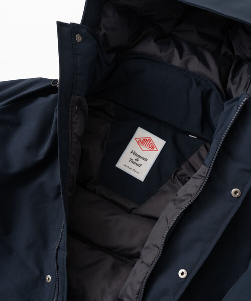 DANTON（ダントン）の「【DANTON / ダントン】 DOWN ARMY HOODED JACKET DT-A0030 LAS（ダウンジャケット/コート・メンズ・ブラック/ベージュ系その他/ネイビー・SMALL/MEDIUM/LARGE）」の15枚目の写真