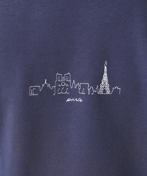 ABAHOUSE GRAY(アバハウスグレイ)の「【CITY】シルキーダンボール 刺繍 プルオーバー / スウェット(スウェット・メンズ・グレイッシュベージュ/ブラック/グレイッシュブルー/ホワイト・46/48)」の19枚目の写真