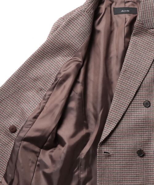 allureville（アルアバイル）の「チェックダブルジャケット