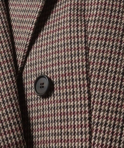 allureville（アルアバイル）の「チェックダブルジャケット