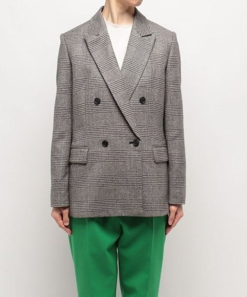 allureville（アルアバイル）の「チェックダブルジャケット