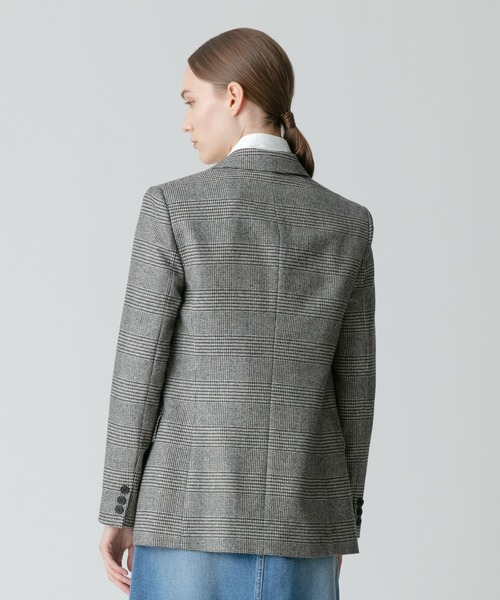 アルアバイル　チェックダブルジャケット allureville（アルアバイル）の「チェックダブルジャケット