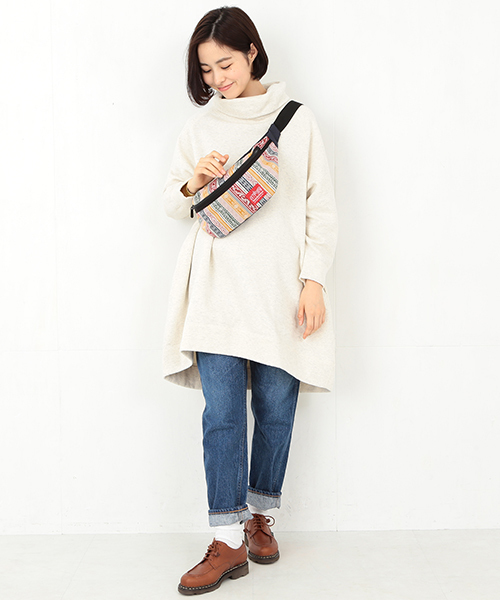 Manhattan Portage（マンハッタンポーテージ）の「●Manhattan Portage×BEAMS BOY / 別注“1100” LIBERTY 15FW（ボディバッグ/ウエストポーチ・レディース・ホワイト系その他/ブルー系その他・ONE SIZE）」の7枚目の写真