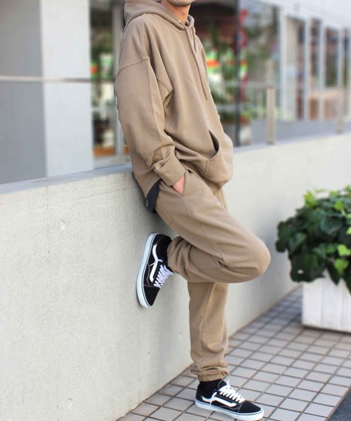 STARTER（スターター）の「【STARTER】スターター 裏毛長袖 プルパーカー 1634093【セットアップ対応】（パーカー・メンズ・カーキ/ライトグレー/ラベンダー/ネイビー/モカ/クリーム/ブラック/ヘザーグレー・XXL/L/XL/S/M）」の19枚目の写真