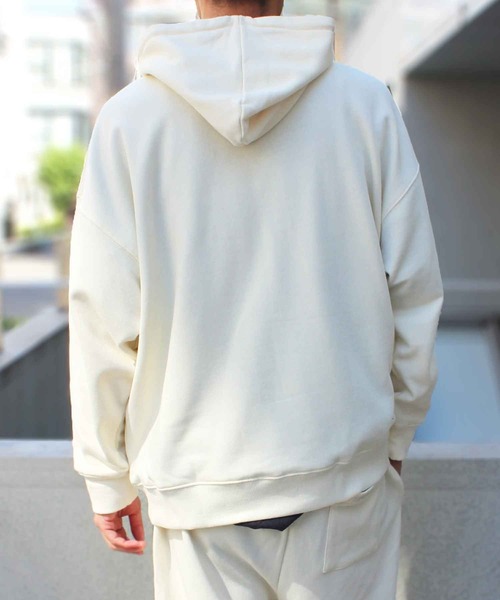 STARTER（スターター）の「【STARTER】スターター 裏毛長袖 プルパーカー 1634093【セットアップ対応】（パーカー・メンズ・カーキ/ライトグレー/ラベンダー/ネイビー/モカ/クリーム/ブラック/ヘザーグレー・XXL/L/XL/S/M）」の22枚目の写真