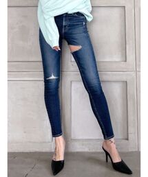 GYDA | ハイウエスト INNER THIGHスキニーデニムパンツ(デニムパンツ)