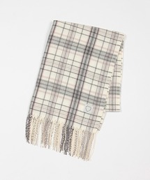 チェックマフラー