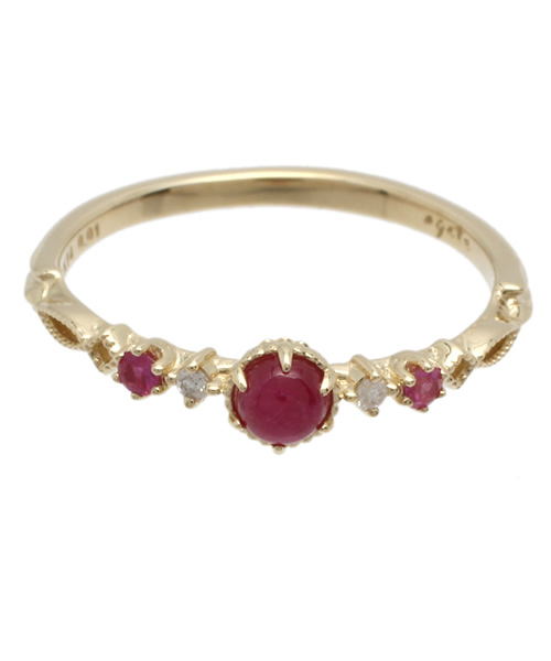 agete CLASSIC（アガットクラシック）の「K14ピンキーリング