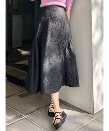 MERCURYDUO | ジャガードフレアスカート(スカート)